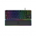 Gamer Billentyűzet Newskill Gungnyr TKL Pro Fekete LED RGB Spanyol Qwerty