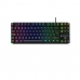 Gamer Billentyűzet Newskill Gungnyr TKL Pro Fekete LED RGB Spanyol Qwerty