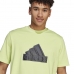 T-shirt à manches courtes homme Adidas  BOST T IN1627 Vert