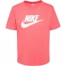 Camiseta de Manga Corta Mujer TEE ESSENTL Nike ICN DX7906 894 Rosa