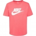 Dames-T-Shirt met Korte Mouwen TEE ESSENTL Nike ICN DX7906 894 Roze