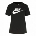 Dames-T-Shirt met Korte Mouwen TEE ESSENTL Nike ICN DX7906 010  Zwart