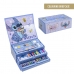 Set de Papelaria Stitch Azul Claro