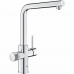 Kitchen Tap Grohe Blue Pure Minta L-formad