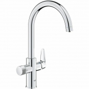 Grifo para Cocina Grohe Get - 31494001 Forma de C Metal