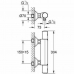 Bimando-hana Grohe Precision Start Suihkulle Mattamusta Metalli