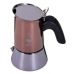 Cafetera Italiana Bialetti New Venus 2 Tazas Cobre Acero Inoxidable 100 ml