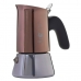 Cafetera Italiana Bialetti New Venus 2 Tazas Cobre Acero Inoxidable 100 ml