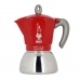 Cafeteira Italiana Bialetti Moka Induction Preto Aço inoxidável Alumínio 300 ml 6 Copos