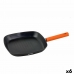 Frigideira Assadora Quttin Gastro Preto Laranja 47 x 29,7 x 4 cm (6 Unidades)