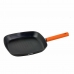 Frigideira Assadora Quttin Gastro Preto Laranja 47 x 29,7 x 4 cm (6 Unidades)