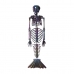 Halloween-Dekoration My Other Me Verchromt Skelett Sirene Grau 37 cm