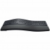 Clavier Logitech Ergo K860 Noir Gris Espagnol Qwerty