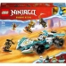 Építő készlet Lego  Ninjago 71791 The Spinjitzu racing car: the power of the Zane Dragon Többszínű