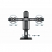 Schermtafel Support GEMBIRD MS-D2-01 17