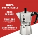 Cafeteira Italiana Bialetti 990001164 Alumínio 4 Kopjes 0,23 l