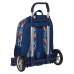 Školská taška na kolieskach Hot Wheels Speed club Oranžová Námornícka modrá 32 x 42 x 14 cm