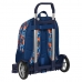 Trolley per la Scuola Hot Wheels Speed club Arancio Blu Marino 32 x 42 x 14 cm