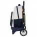 Trolley per la Scuola Real Madrid C.F. Bianco 33 X 45 X 22 cm