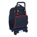 Trolley per la Scuola F.C. Barcelona Corporativa Azzurro Rosso Granato (33 x 45 x 22 cm)