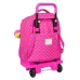 Schoolrugzak met Wielen Rainbow High Fuchsia 33 X 45 X 22 cm