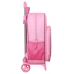 Mochila Escolar con Ruedas Barbie Girl Rosa 33 x 42 x 14 cm