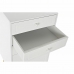 Caisson à Tiroirs DKD Home Decor Blanc Naturel Bois MDF 40 x 30 x 90 cm