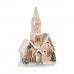 Decoratieve figuren Huis Kerstmis LED Licht Roze Wit Bruin Groen Magnesium 21 x 77 x 48 cm