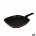 Gladde Grillpan Quttin Sahara Gehard aluminium Bruin 48 x 29 x 4,5 cm (6 Stuks)