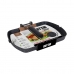 Geribbelde Grillpan Quttin 32 x 23 x 3,8 cm (6 Stuks)