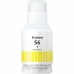 Tinta de recarga Canon GI-56BK Amarelo