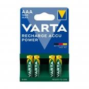 Pack 4 pilas recargables VARTA 1,5 V 2600 mAh tipo AA HR06