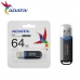USB-Penn Adata C906 Svart Flerfarget 64 GB