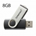 USB flash disk INTENSO 3503460 8 GB Černý Černý/Stříbřitý 8 GB