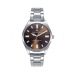 Pánske hodinky Mark Maddox HM1012-46 Gaštanová Striebristý