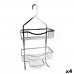 Kylpytarviketeline Confortime Chromed Alumiini Hopeinen 27,5 x 12,5 x 63 cm (4 osaa)