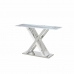 Console DKD Home Decor Wit Grijs Zilverkleurig Kristal Staal 120 x 40 x 75 cm