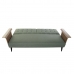 Sofá-cama DKD Home Decor 203 x 87 x 81 cm Preto Metal Castanho Verde