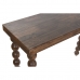 Console Home ESPRIT Dark brown Mango wood 102 x 35 x 73 cm (3 Pieces)