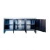 Mobilă TV Home ESPRIT Negru Metal 120 x 40 x 58 cm