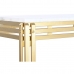 Console DKD Home Decor White Golden Metal Marble 120 x 40 x 81,5 cm