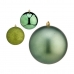 Conjunto de bolas de Natal 6 Peças Verde Plástico Ø 12 cm (6 Unidades)