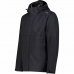 Chaqueta Deportiva para Hombre Campagnolo 3 en 1 Con capucha Negro