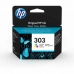 Alkunperäinen mustepatruuna HP T6N01AE#301 Cyanin sininen/Magentan punainen/Keltainen