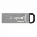 Memoria USB Kingston Kyson Plateado 64 GB (1 unidad)