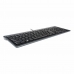 Klaviatūra Kensington Advance Fit AZERTY Juoda Matinė galinė dalis Prancūzų AZERTY