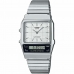 Ceas Unisex Casio VINTAGE EDGY COLLECTION Argintiu (Ø 40 mm)