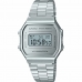 Herreur Casio VINTAGE ICONIC Grå Sølvfarvet (Ø 36 mm)