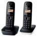 Belaidis telefonas Panasonic Corp. KXTG1612SP1 Juoda