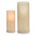 LED Candle Cream 7,5 x 17,3 x 7,5 cm (6 Units)